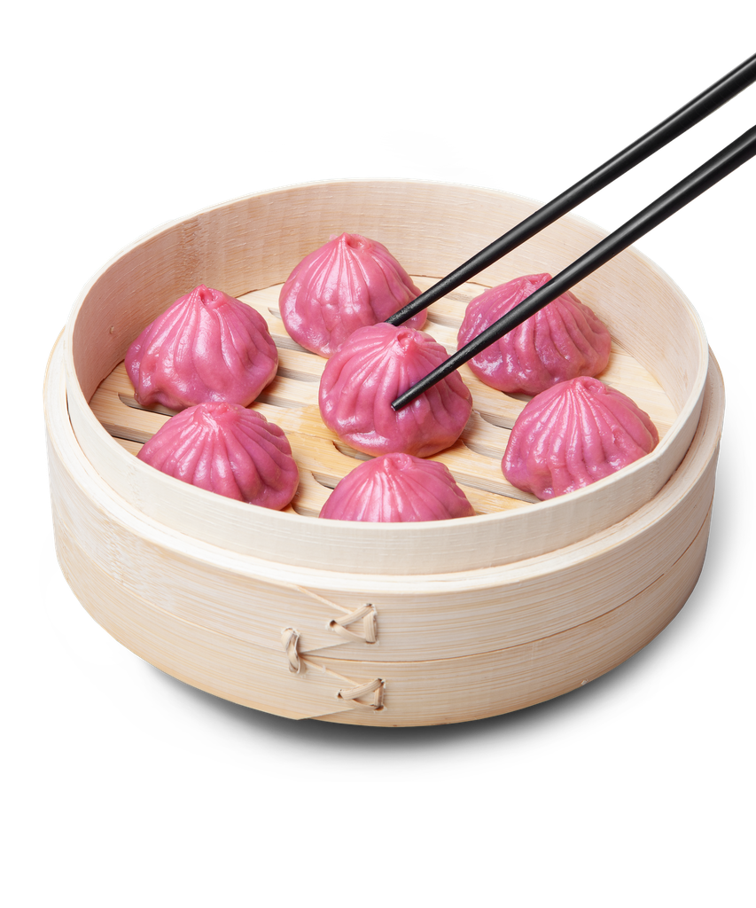 1-1-2. Xiaolongbao Tradicional de Cerdo con caldo-sabor Gengibre