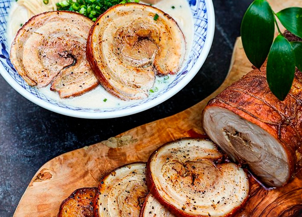 12-7. Japanese-Style Char Siu for Ramen - Cooked