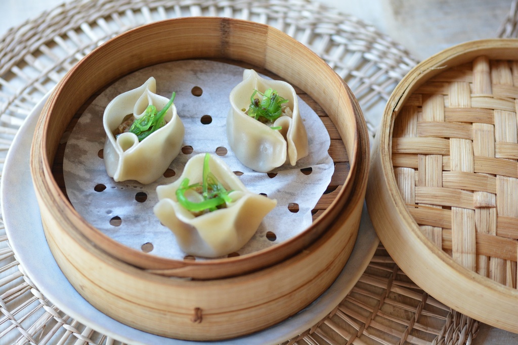 9-2. Gran Jiaozi de Ternera con Pate de Foie 