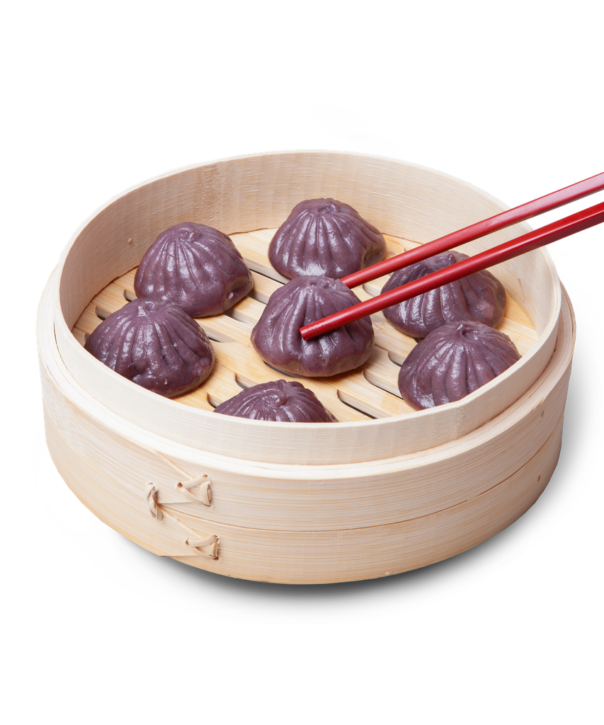 1-3-2. Iberian Pork Xiaolongbao with Truffle Sauce and Broth