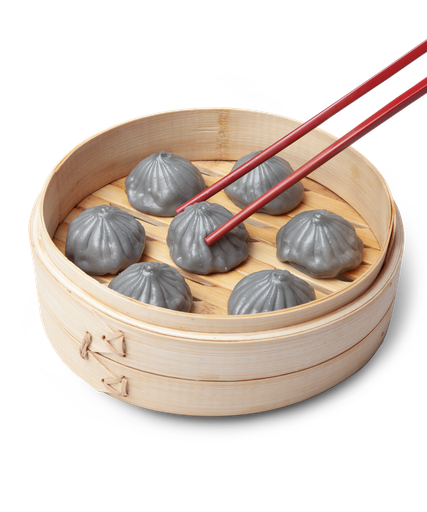 [1-10. Xiaolongbao Tradicional de Pollo con Caldo de Pollo] 1-10. Xiaolongbao Tradicional de Pollo con Caldo de Pollo