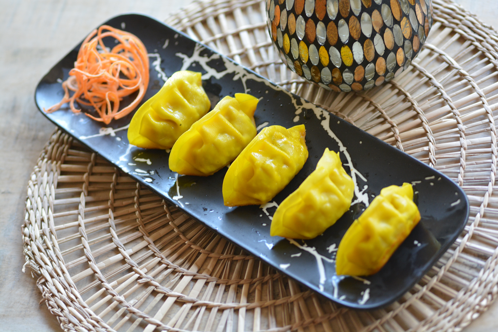 22-4-2.  Pan-fried Chicken and Vegetable Gyoza