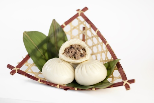 [6-8. Gran Bao de Ternera y Cebolla] 6-8. Large Beef and Onion Bao